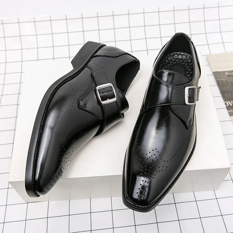 Leather Shoes For Man Loafers Casual Fashion Business Formal Shoes wedding Big Size Designer Shoes High Quality