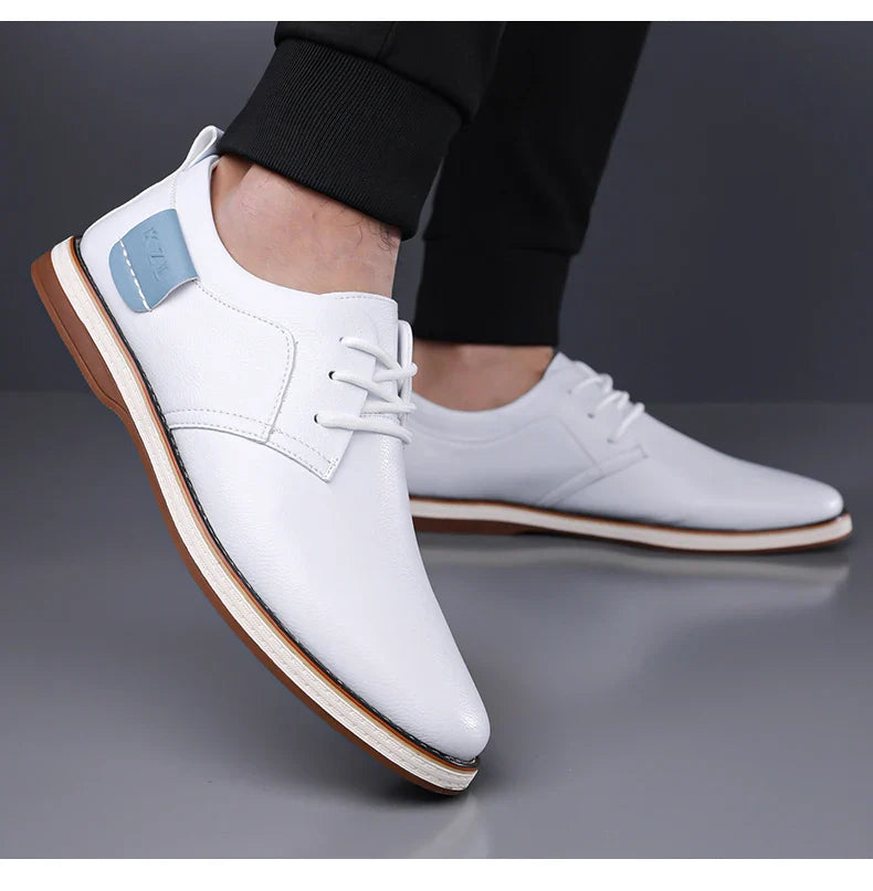 Fashion Business Dress Men Shoes Classic Leather Men's Formal Shoes Comfortable Slip On Dress Shoes Men Oxfords Size 47 48