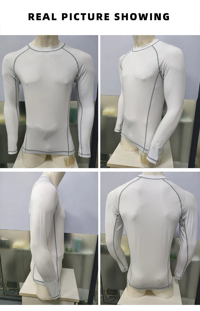 Popular Manufacturer Custom Sublimated Print Rashguard With Rubber Banding Hem Long Sleeves UV Sportswear Men Sport Gym T shirt