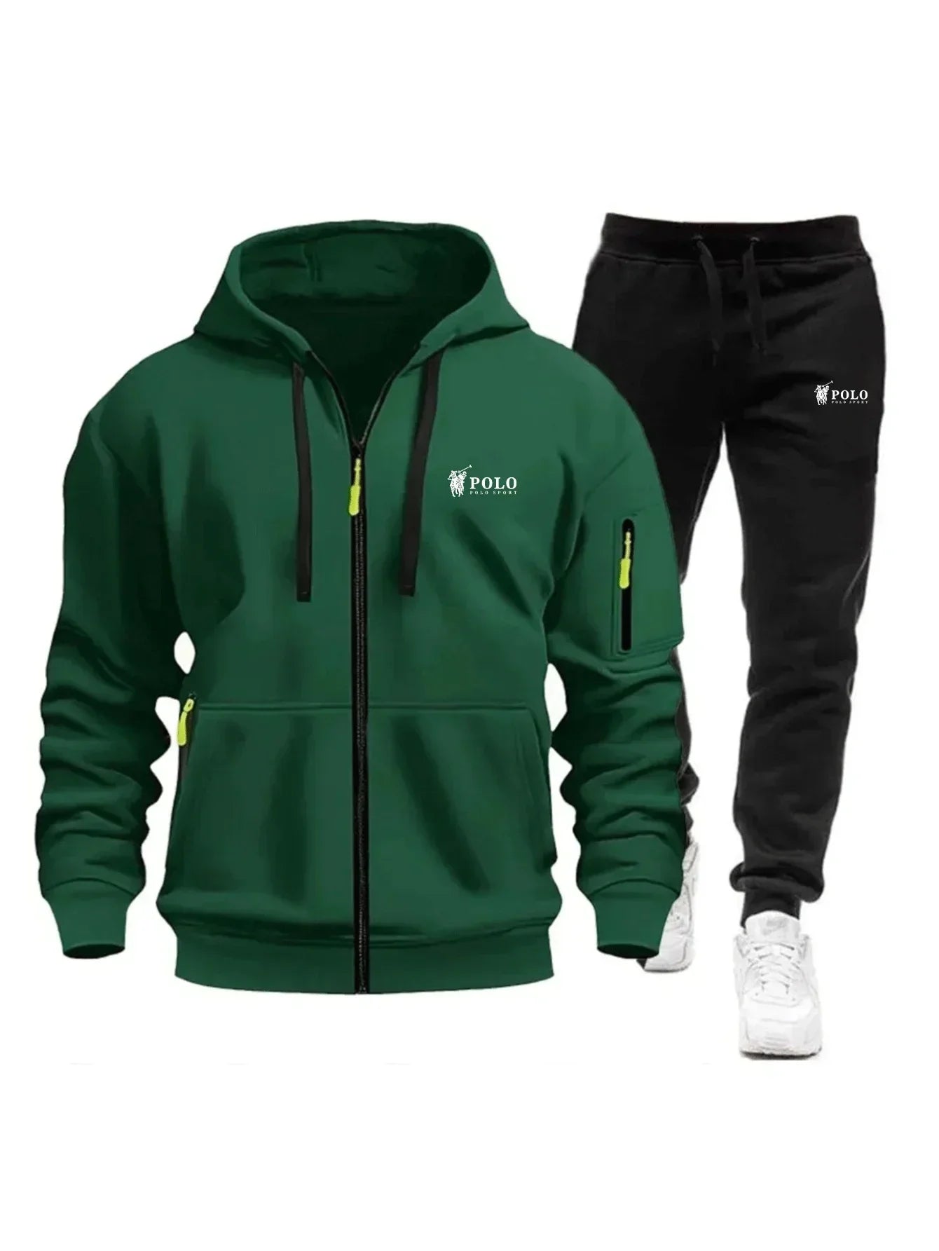 Zipper Sweatshirt Suit Sweatshirts for Men Daily Casual Hoodies Pants High Quality 2026 Sports Tracksuit Jogging Men's Clothing