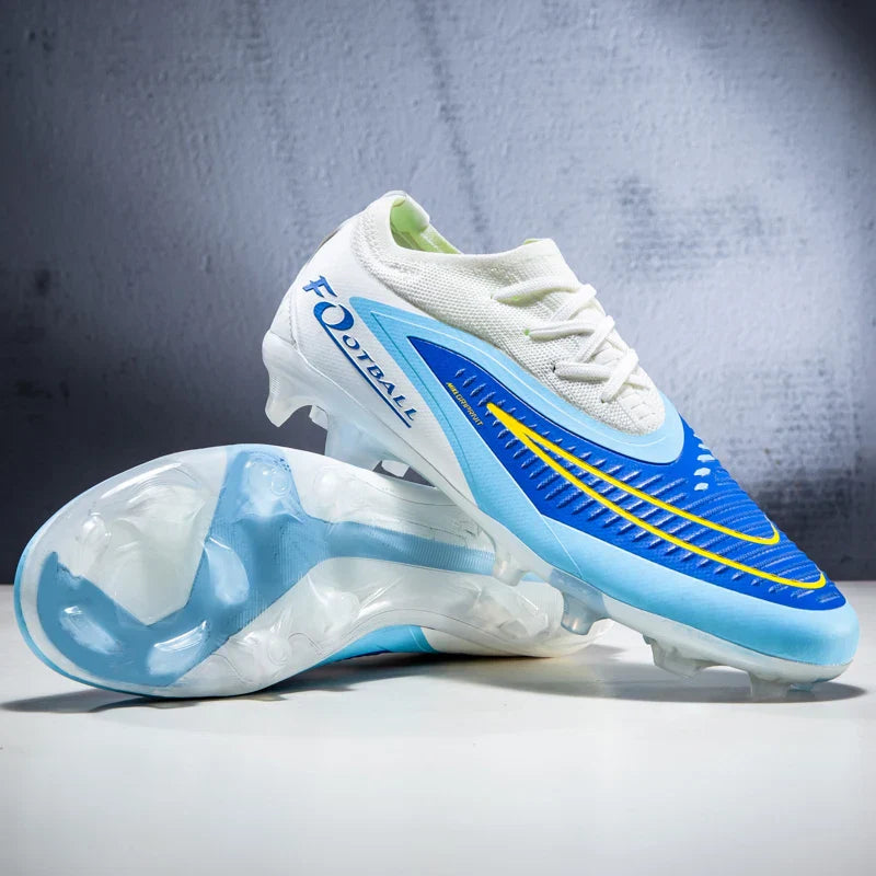 New Men Football Boots Ankle Professional Non-Slip TF/FG Soccer Shoes Boys Sneakers Match Comfortable Sports Shoes Unisex