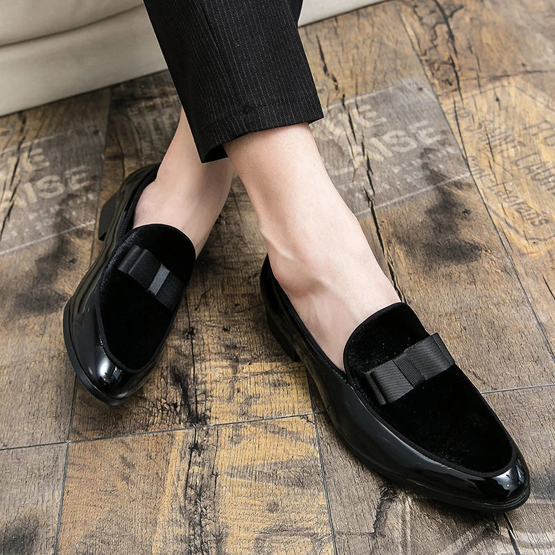 38~48 Mens Dress Italy Paty Leather Wedding Luxury Designer Flats Business Formal Gentleman Casual Driving Shoes for Men Loafers