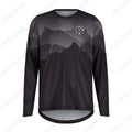 Men's Motorcycle Lrga Jersey MTB BMX Mountain Bike T-Shirt Long Sleeve Downhill Loose Rider Jersey MX Endurance Race Clothing