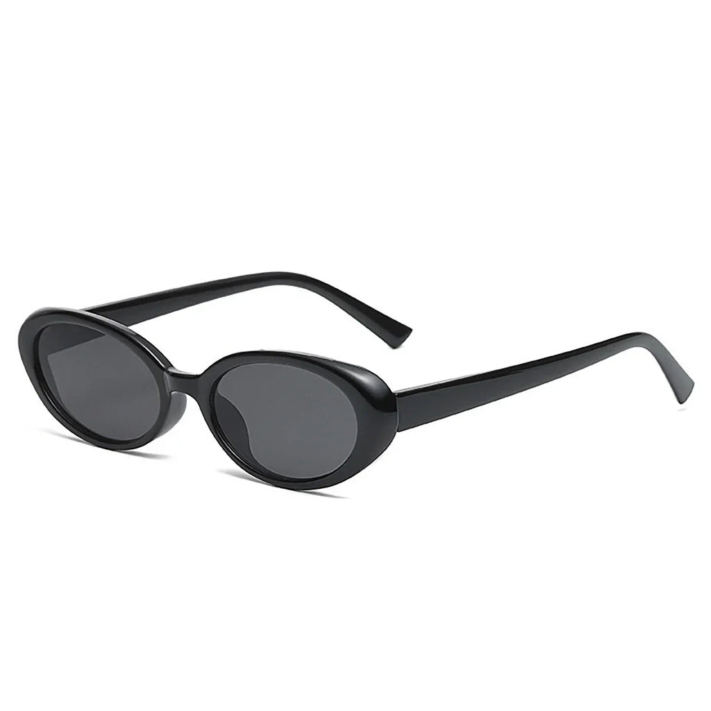 6PCS Women Small Oval Sunglasses Vintage Women's Brand Designer Sun Glasses Fashion UV Protection Shades UV400 Oculos De Sol