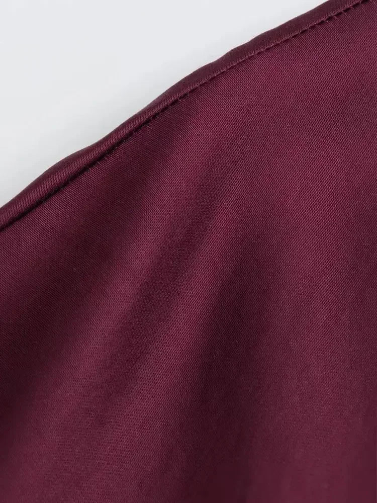 Midi Satin Dress Woman Long Dresses For Women Chic And Elegant Evening Dresses Female Party Dress