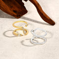 Exquisite Full Moissanite Ring D VVS1 Double Snake Shape for Woman Men S925 Sterling Sliver Birthday Gift Party Jewelry