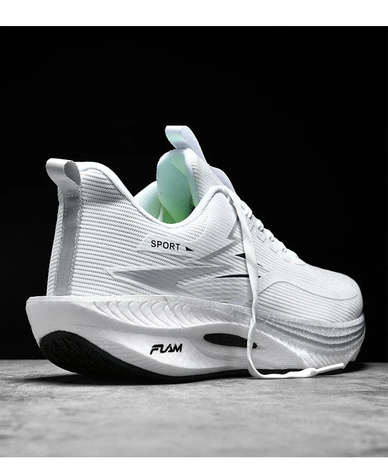 Men Sports Running Shoes Marathon Air Cushion Breathable Lightweight Comfortable Women Outdoor Athletic Sneakers Jogging Tenis