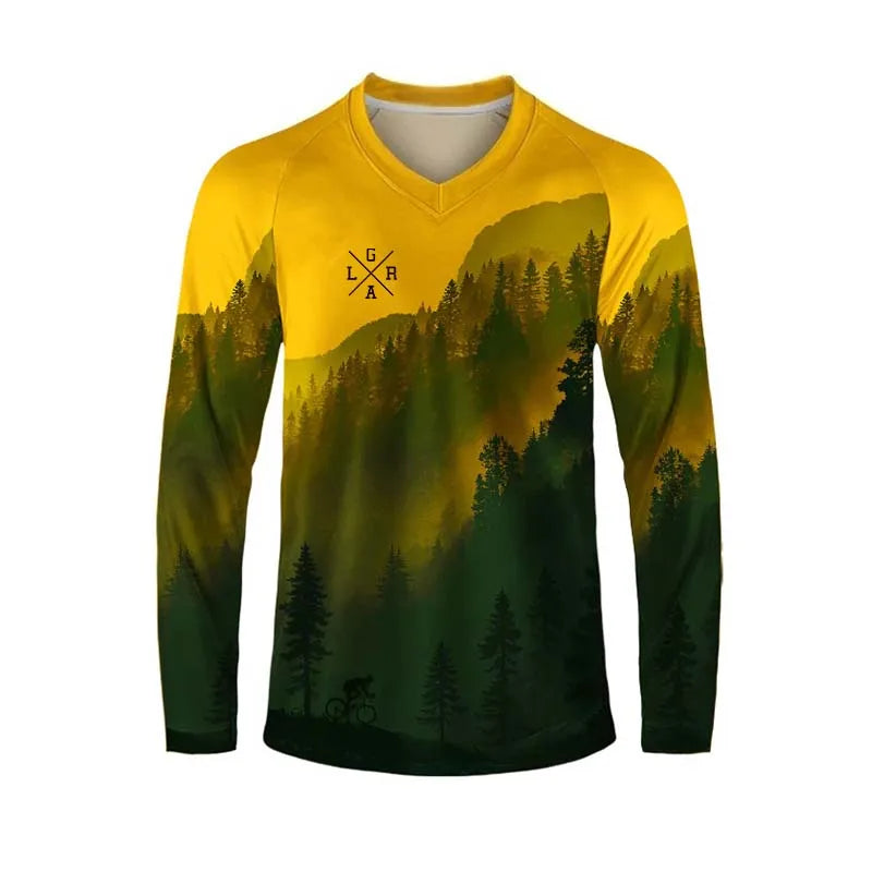 2026 Enduro motocross jerseys loose rider bike mtb shirts off-road racing BMX jersey downhill jerseys bike men's clothing