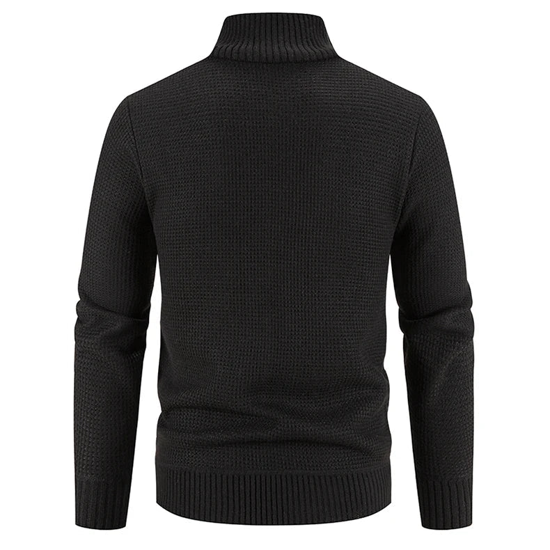 Men's Autumn Winter Sweater Baseball Coat Knit Jacket Korean Jumpers Male Windbreaker Fashion Pullovers Business Casual Knitwear