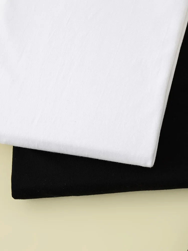 Women T-shirts Long Sleeve Solid O-neck Tops Cotton White Bottoming Shirts Spring Autumn T-shirts Harajuku Tees Loose Tshirt