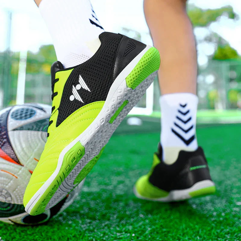High-quality New Men Football Boots Grass High-top Futsal Sneakers Soccer Shoes Non-Slip Match Indoor Hot-selling Outdoor Sports