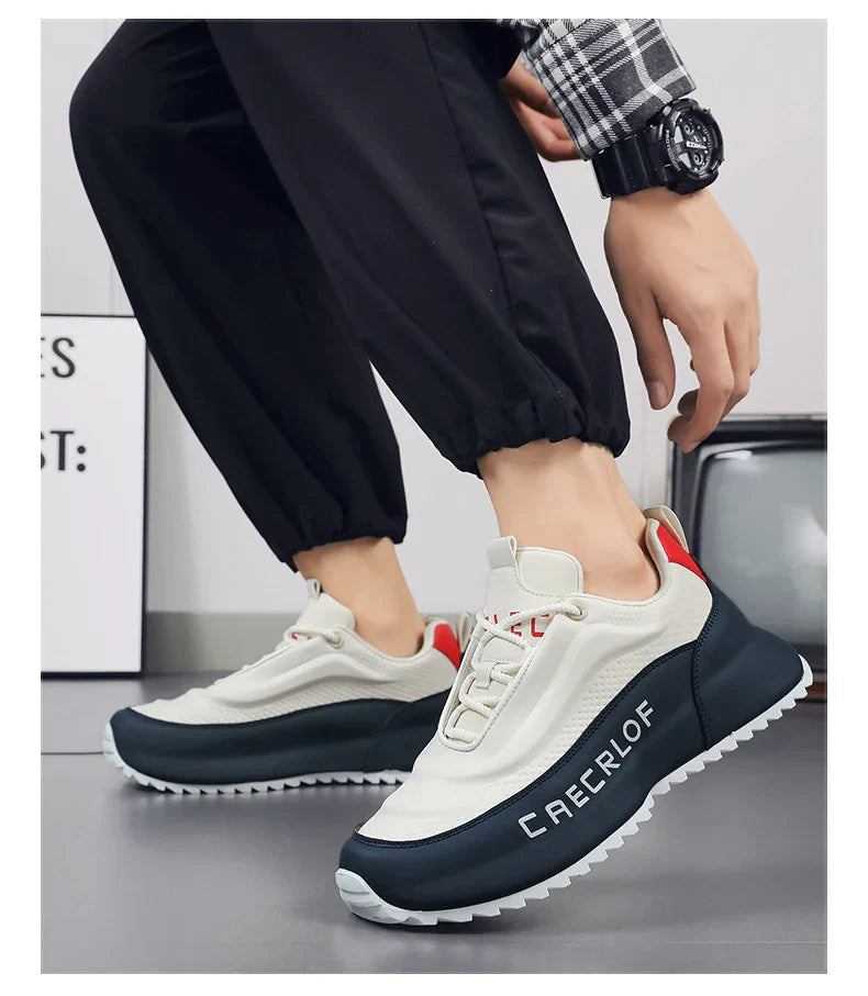 Brand protection 2026 new men's lightweight non-slip breathable wear-resistant running sports fashion versatile casual shoes