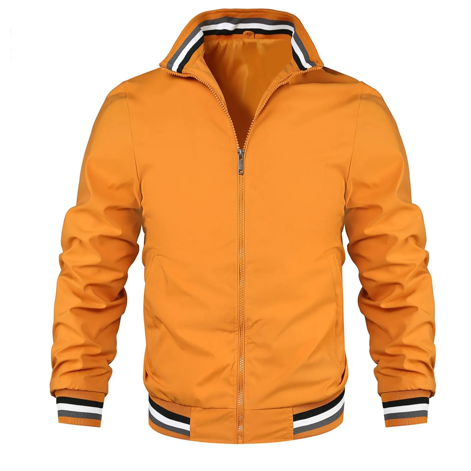 2024 Spring Summer Bomber Jacket Men Black Casual Slim Fit Baseball Mens Jackets New Autumn Fashion High Quality Jackets for Men