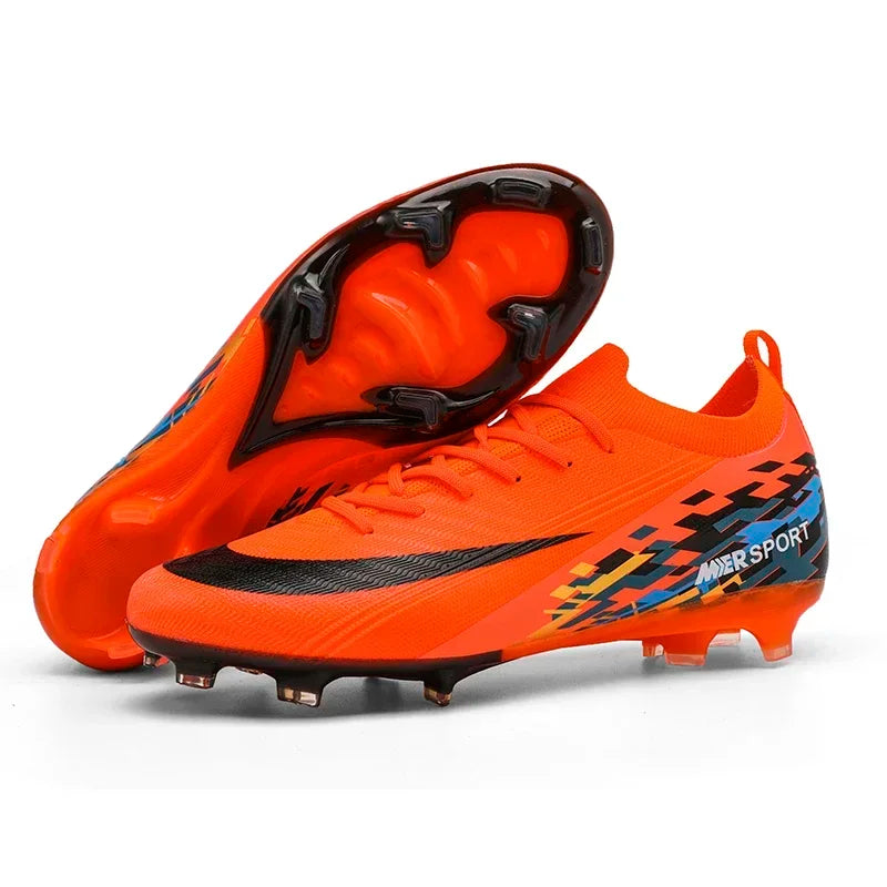 New Men Football Boots Unisex Non-Slip Outdoor Match Adult Comfortable Cleats Ultralight Soccer Shoes Sport Grass High-quality