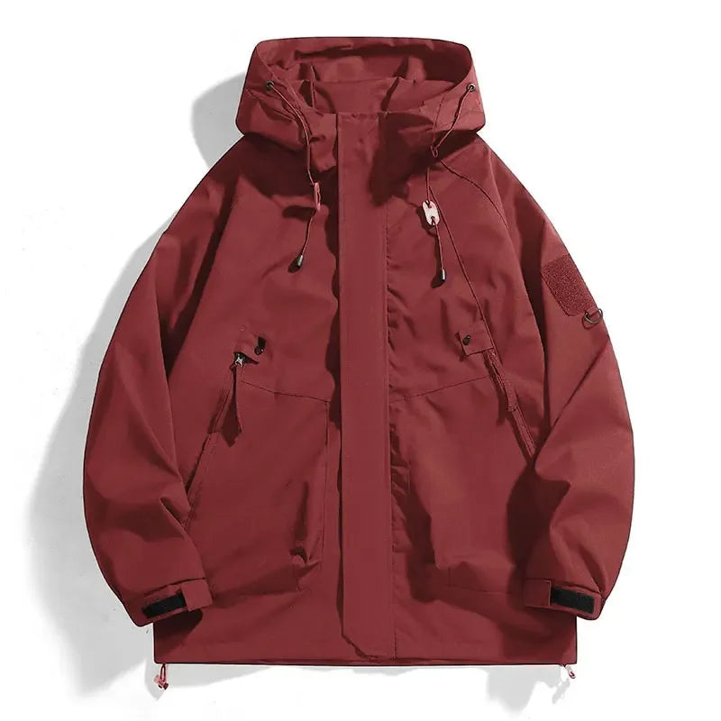 Unisex Waterproof Running Jacket Autumn Windproof Windbreaker Hiking Camping Trekking Outdoor Jackets Men Women Coats
