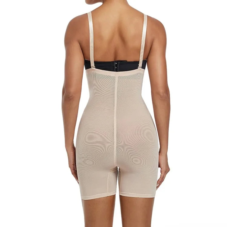 Light Shapewear Bodysuit Body Shaper Women Belly Sheath Waist Trainer Reductive Slimming Underwear Thin Breathable