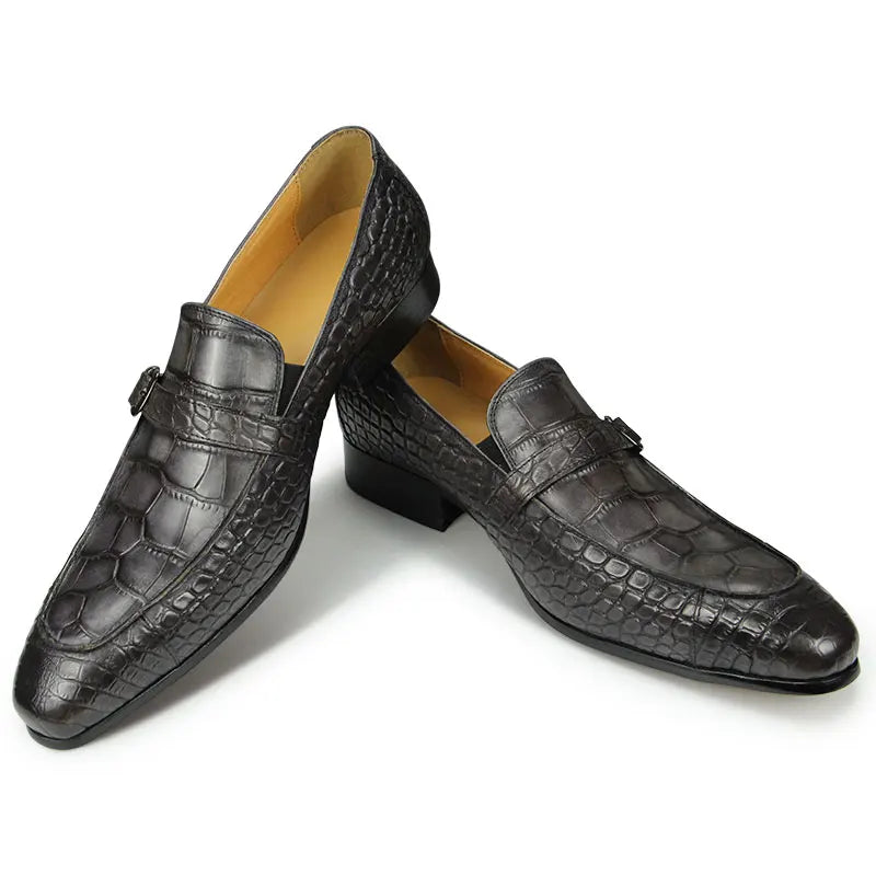 Men Genuine Leather Oxford Shoes|Formal&Casual Dress Shoes|Comfortable Driving Shoes|Handcrafted Men's Business & Party Footwear