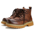 Fashion Mens Boots Yellow Daily Casual Boots