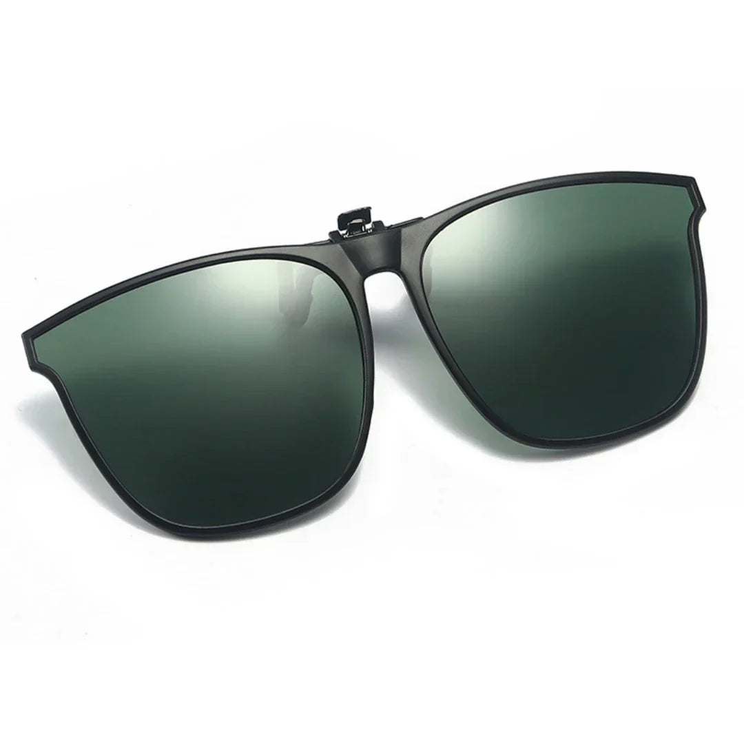 New PC Clip Sunglasses for Outdoor Fishing and Driving. Clip Sunglasses for Day and Night Use.
