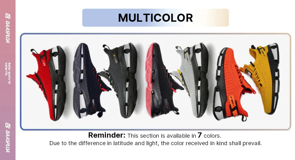 Lightweight Running Shoes For Men Casual Men's Designer Mesh Sneakers Lace-Up Male Outdoor Sports Walking Shoes