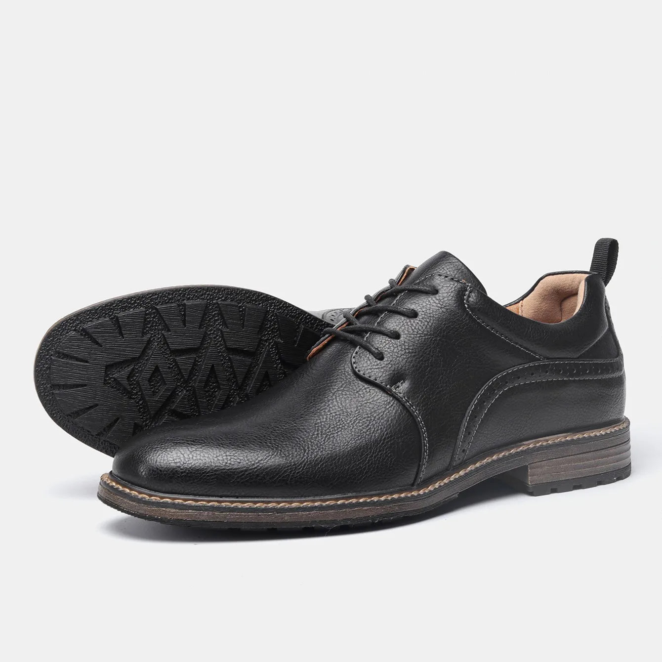 40-46 Size Men's Casual Leather Shoes Comfortable Fashion Brand 2025 Trendy Footwear