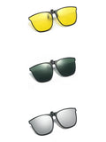 New PC Clip Sunglasses for Outdoor Fishing and Driving. Clip Sunglasses for Day and Night Use.