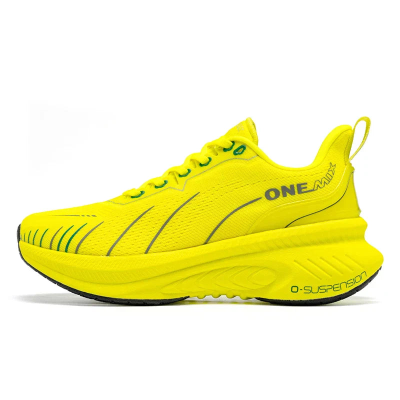 New Cushioning Running Shoes For Men Suitable Heavy Runners Lace Up Sports Women Non-slip Outdoor Athletic Male Sneakers