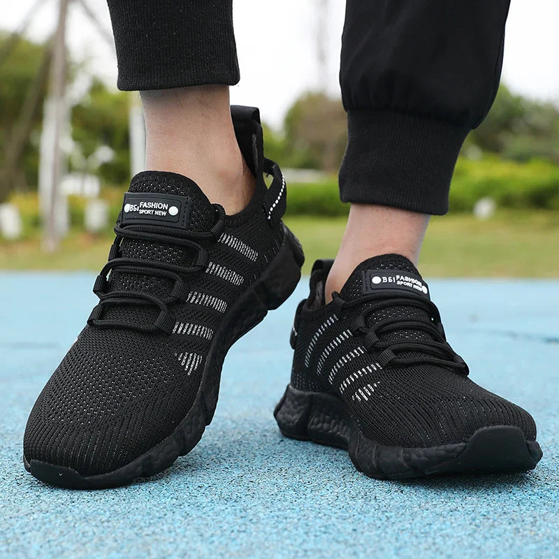 Men Mesh Breathable Casual Shoes Comfortable Fashionable Versatile Outdoor Exercise Shoes