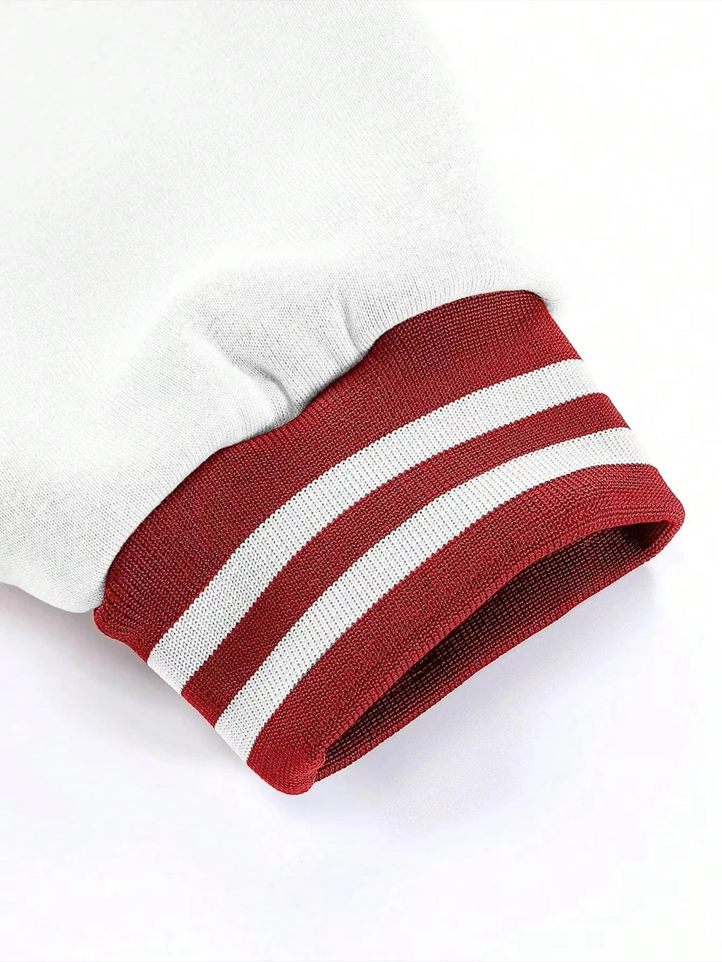 Summer Manfinity EMRG Oversized Men's Drop Shoulder Varsity Jacket with Letter Graphic Striped Trim and Colorblock Design