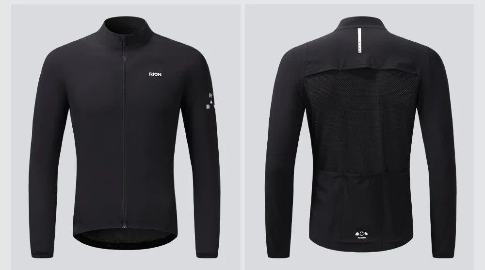 Men's Windbreaker Packable Cycling Jacket Windproof Bicycle Coat Bike Clothes MTB Jackets UPF50+ Sun Protection Lightweight