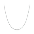 925 Sterling Silver Basic Chain Necklace Collection Box Chain Necklace Bead Chain Link for Women Simple Fine Jewelry