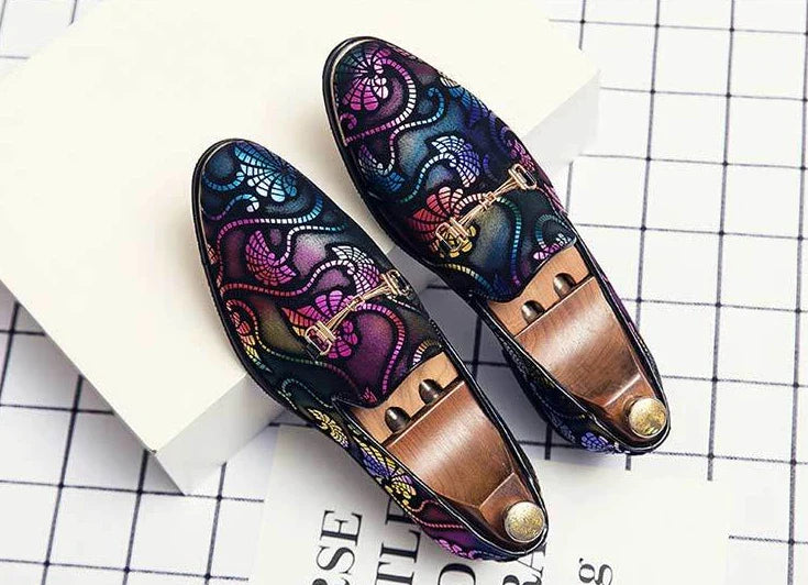 With Tassels Loafers Office Leather Shoes for Men Platform Thick Sole Pointed Toe Man Casual Shoe High Quality Fashion Elegant