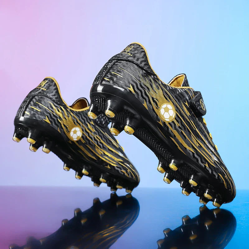 New Kids Professional Soccer Shoes Cleats TF Indoor Men Football Field Boots Original Football Society Shoes Grass Training Fast