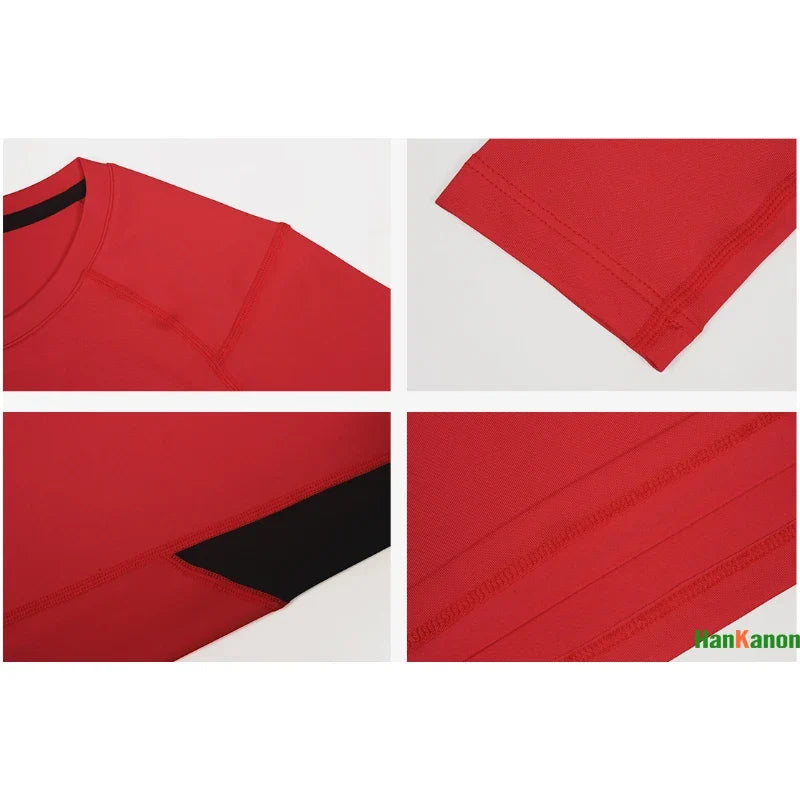 Spring Outdoor Sports Lightweight & Breathable Running-Specific Unisex Long-Sleeved Quick-Drying Training Top