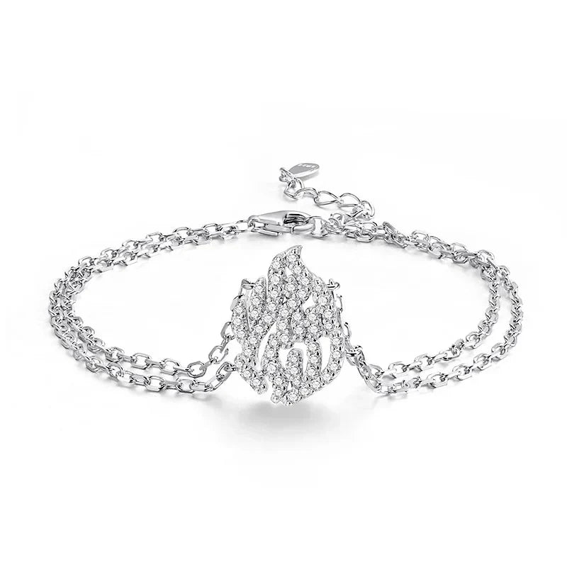 Certified Full Moissanite Bracelets for Women Men S925 Sterling Silver Plated 18k Jewelry Haesh Sheli By ShiranAloni