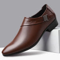 Leather Casual Pointed Toe Business Social Shoe for Men Elegant and Classic High Quality Fashion Dress Shoes Man Low Price Suit