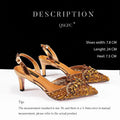 Elegant Women Heels Shoes And Bag Set Rhinestone with Coral Shoes