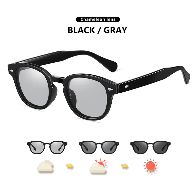 NEW Fashion Photochromic Sunglasses Women Men Polarized Blue Eyewear Drivign Outdoor UV Protection Eyewear gafas de sol mujer