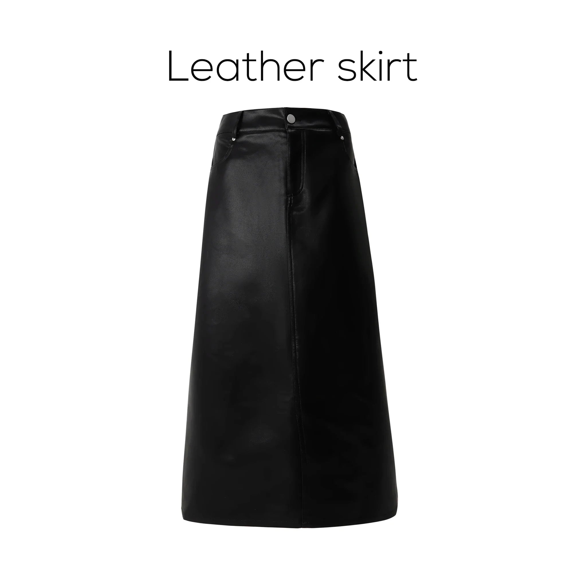 Women 2026 Autumn and Winter Denim V-neck Dress Knitting Cardigan Mock Neck Modal Shirt
