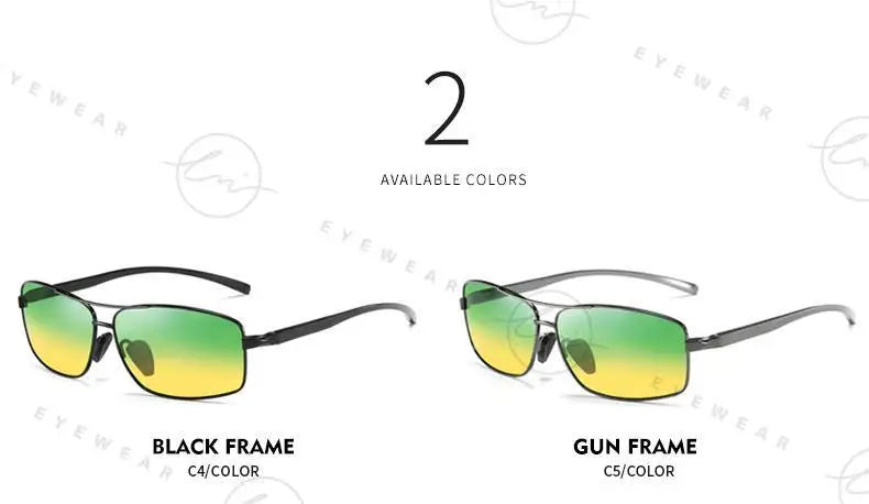 Classic Photochromic Sunglasses Polarized Man Day Night Vison Glasses Woman Chameleon Lens For Driving Goggles Male