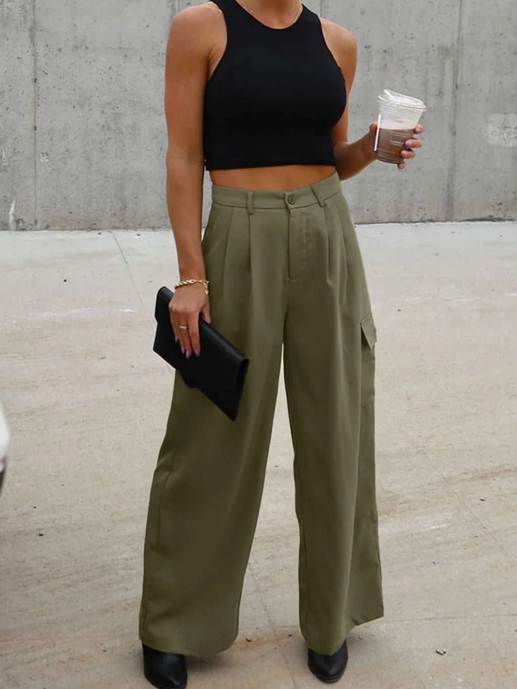 Casual High Waisted Pants for Women
