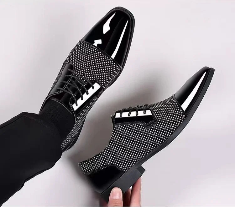 Dress Shoes Man Casual Business Pointed Toe Social Shoe for Men Breathable In Summer Leather Luxury Designer Clothing Low Price