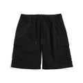 2024 Summer New  Oversize Lightweight 190g  Quick Dry Fabric Cargo Drawstring Shorts Men Cool Fishing Hiking Shorts
