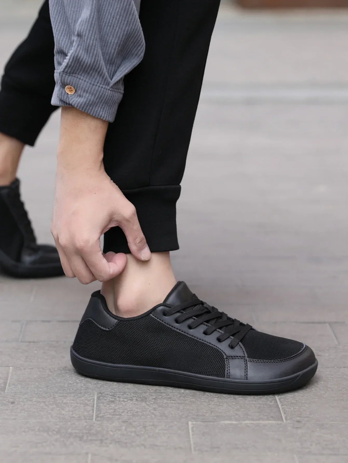 Wide Toe Casual Shoes for Men and Women Barefoot Soft Sole Flats Non Slip Walking Footwear Plus Size Comfortable