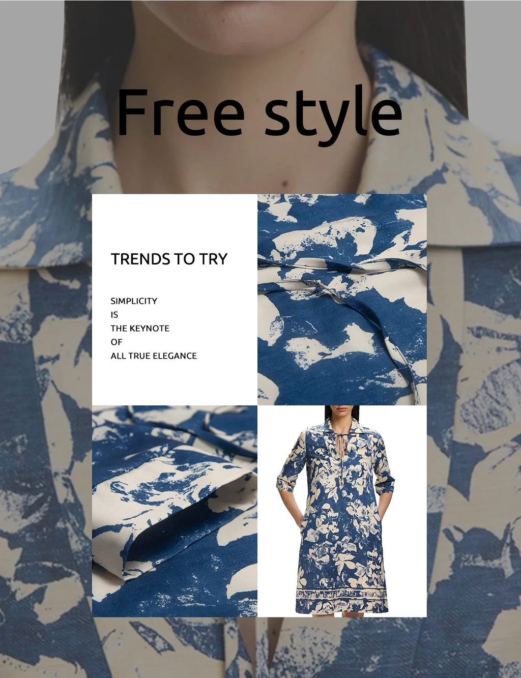 2025 Summer Fashion Women Commuting V Neck Dresses Fashion Midi Printed New Lady Straight Dress