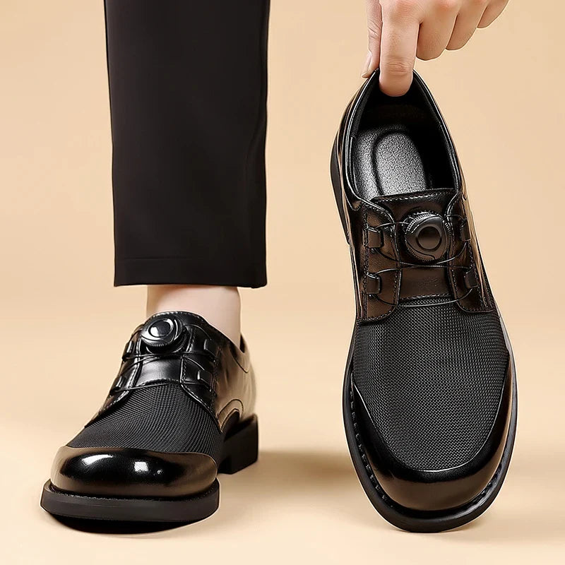Classic Leisure Business Footwear Male 2025 New  Loafers Mens Oxford Shoes Leisure Walking Shoes Handmade Casual Leather Shoes