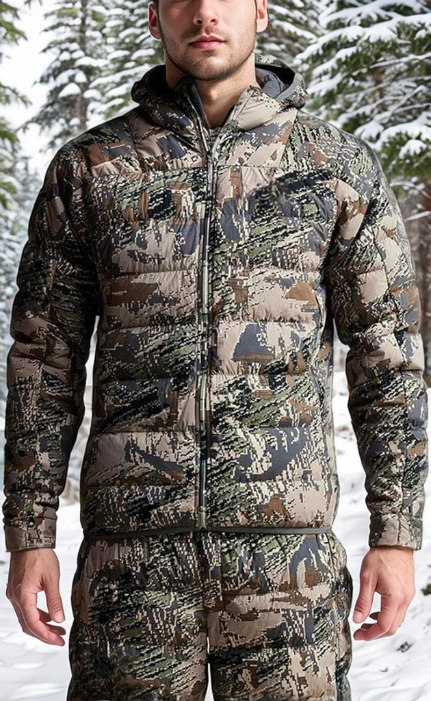 Men's Kelvin Light Down Jacket Camouflage Fishing Hunting Down Wear