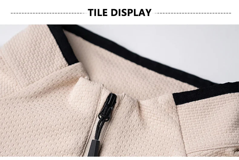 SBWL New High Quality Waffle Plaid Autumn Winter With Warm Long Sleeve T-Shirt Fashion Outdoor Sports Ski Warm Shirt Tops