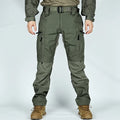 Men Tactical Casual Pants Multi-pocket Waterproof Tactical Cargo Trousers Wear-resistant Outdoor Hiking Workwear Trouser Male