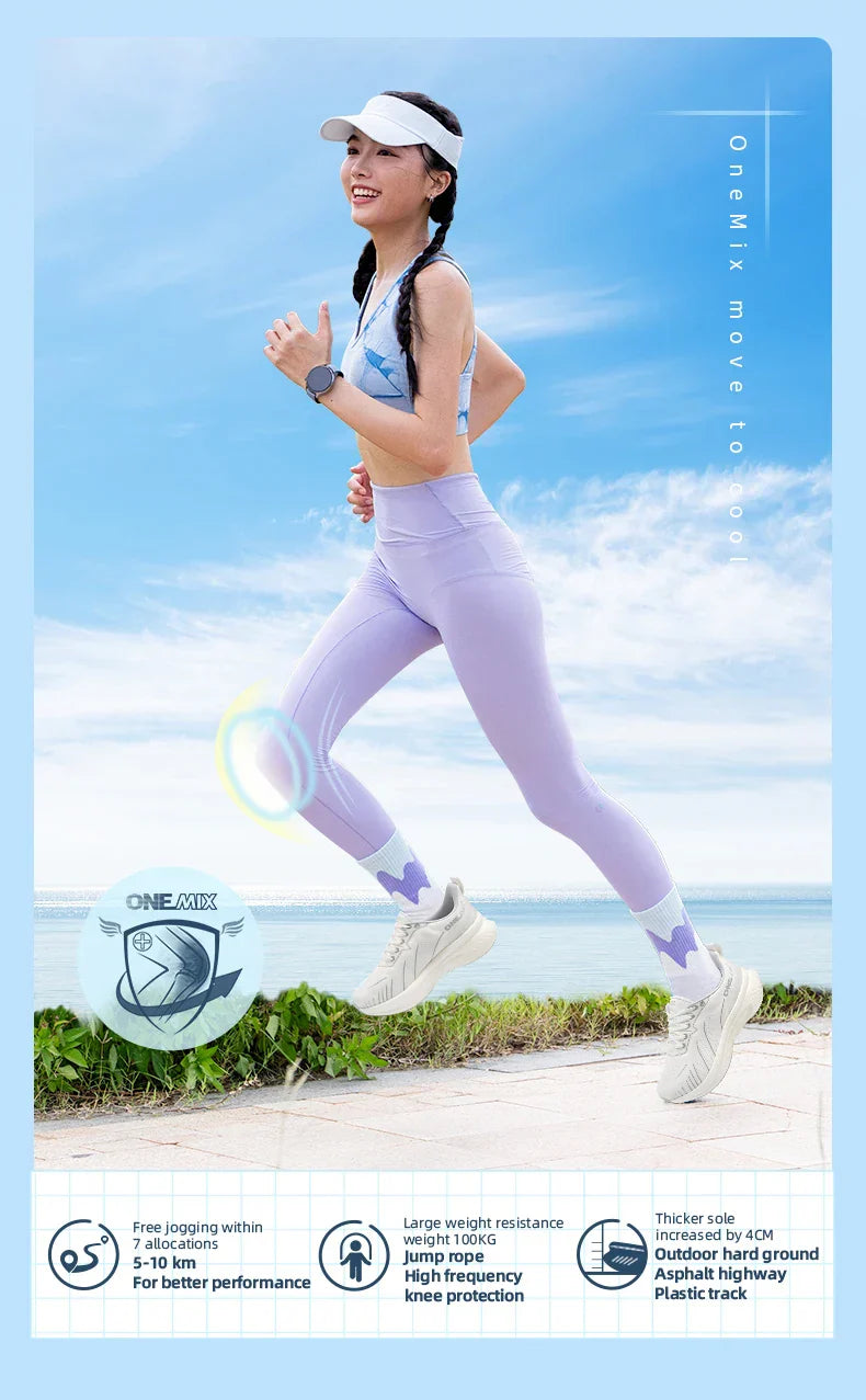 Women Sneakers Black Breathable Running Shoes for Woman 2024 Designer Free Shipping Pink Fashion Damping Sports Shoes